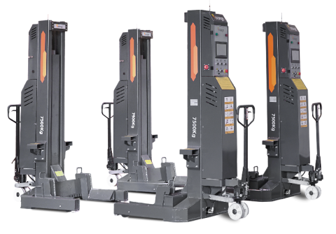 Draadloze mobiele hefkolommen | CT75/4 | 30.000 kg | 4 stuks