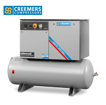 Zuigercompressor | SGC 1300/500 | 500 liter | 7,5 kW | extra stil