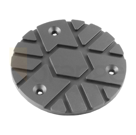 Draagrubber ø121 mm | opleg | 3 gaten