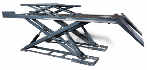 Schaarhefbrug met uitlijnpakket & wielvrijheffer | X50AW SUPERTHIN